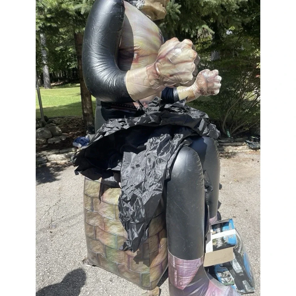Vintage Van Helsing 2004 Inflatable 7' Monsters Frankenstein Sfi Halloween